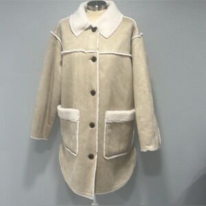 UGG TAKARA LUXEFLUFF MID JACKET